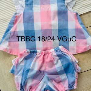 Colorful Plaid Baby Outfit